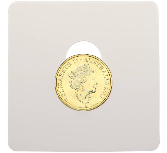 Монета 1 доллар 2021 года Австралия «Английский алфавит — Буква B» (Артикул: M2-83097) — Фото №2