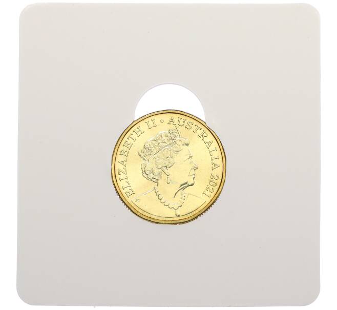 Монета 1 доллар 2021 года Австралия «Английский алфавит — Буква Q» (Артикул: M2-83103) — Фото №2