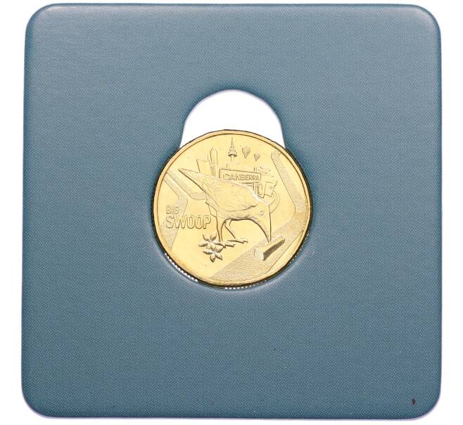 Монета 1 доллар 2023 года Австралия «Большие австралийские вещи – большая сорока» (Артикул: M2-83104) — Фото №1