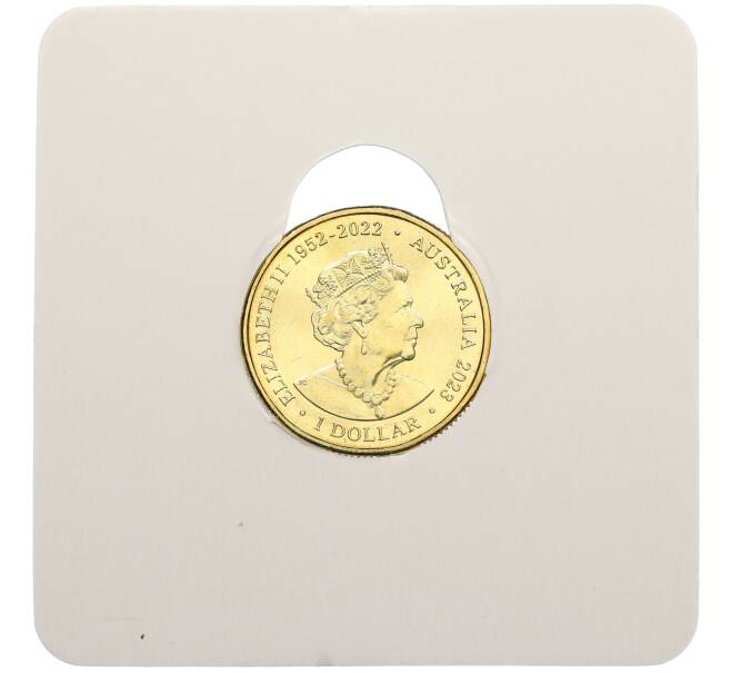 Монета 1 доллар 2023 года Австралия «Большие австралийские вещи – большая сорока» (Артикул: M2-83104) — Фото №2