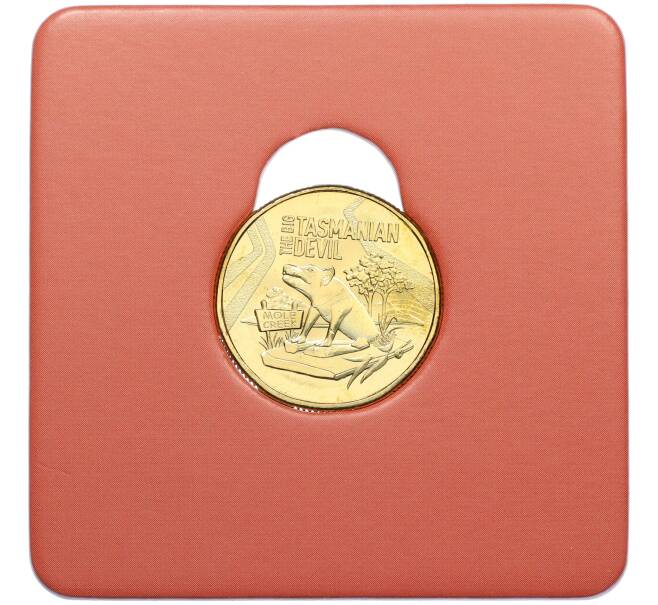 Монета 1 доллар 2023 года Австралия «Большие австралийские вещи — большой тасманийский дьявол» (Артикул: M2-83113) — Фото №1