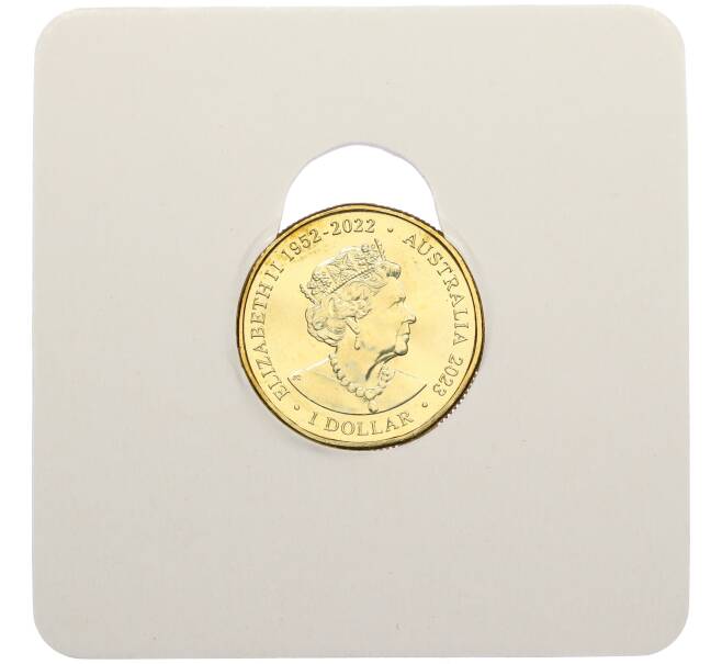 Монета 1 доллар 2023 года Австралия «Большие австралийские вещи — большой тасманийский дьявол» (Артикул: M2-83113) — Фото №2