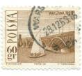 Почтовая марка 60 грошей 1966 года Польша «Варшавский мост» (Артикул: T11-15613) — Фото №1