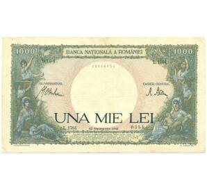 1000 лей 1941 года Румыния — Фото №1