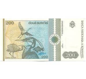 200 лей 1992 года Румыния — Фото №2