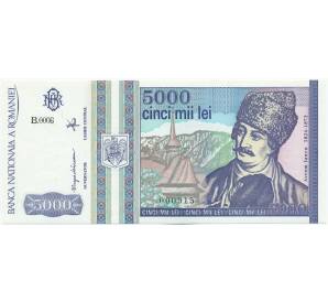 5000 лей 1993 года Румыния — Фото №1