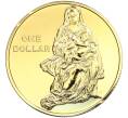 Монета 1 доллар 2009 года Фиджи «Мадонна и младенец Христос» (Артикул: K12-45436) — Фото №1