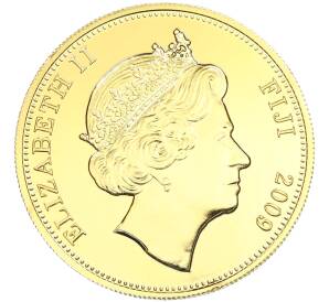 1 доллар 2009 года Фиджи «Мадонна и младенец Христос» — Фото №2