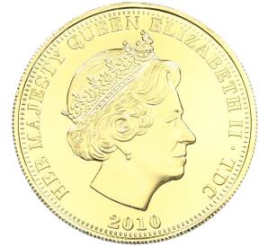 1 крона 2010 года Тристан-да-Кунья «Рождественская крона» — Фото №2