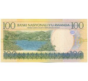 100 франков 2003 года Руанда — Фото №2