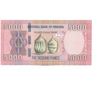 5000 франков 2014 года Руанда — Фото №2