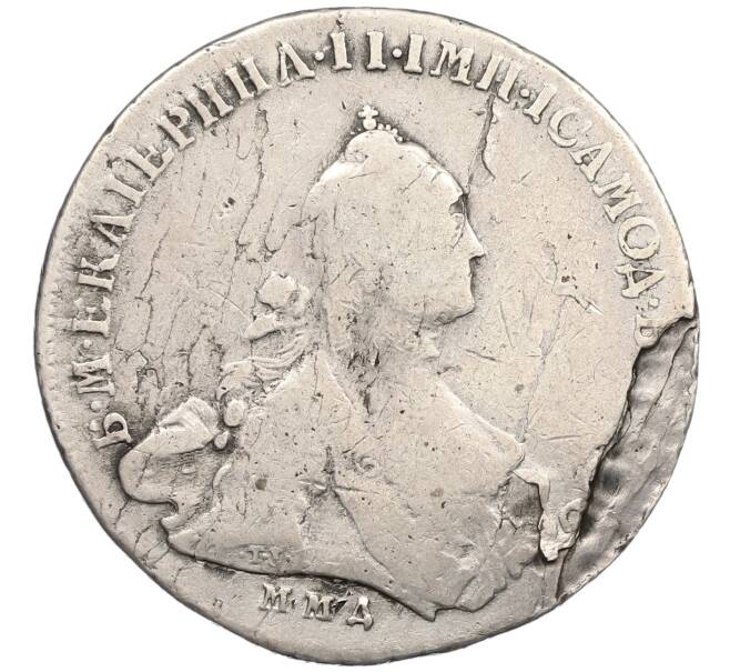 Монета Полтина 1762 года ММД ТI ДМ (Артикул: K12-45794) — Фото №1