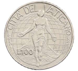 100 лир 1998 года Ватикан — Фото №1