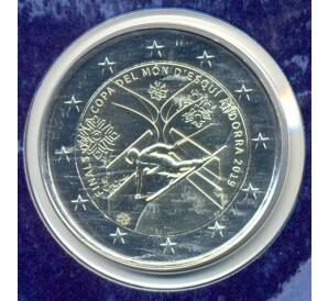 2 евро 2019 года Андорра — Финал Кубка мира по горнолыжному спорту в подарочном блистере — Фото №1