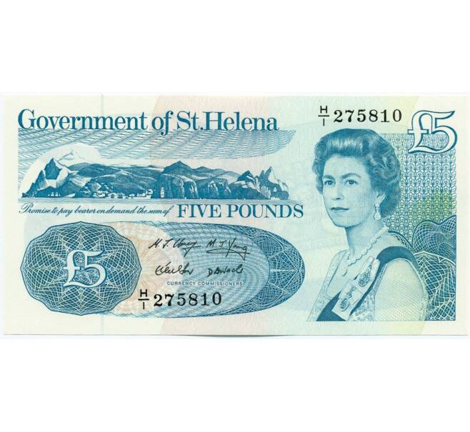 Банкнота 5 фунтов 1998 года Остров Святой Елены (Артикул: K12-45952) — Фото №1