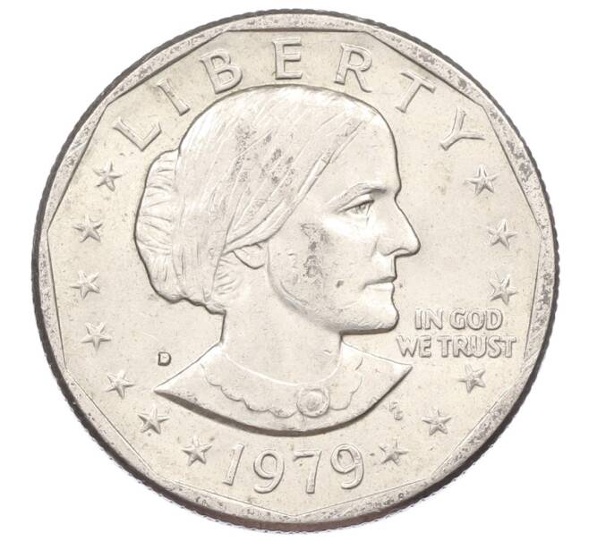 Монета 1 доллар 1979 года D США (Артикул: M2-83295) — Фото №1