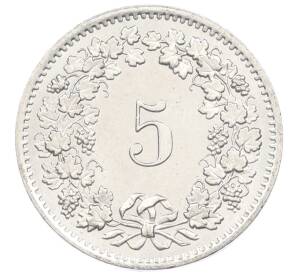 5 раппенов 1980 года Швейцария — Фото №2