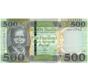 500 фунтов 2018 года Судан — Фото №1