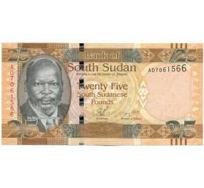 25 фунтов 2011 года Судан — Фото №1