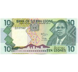 10 леоне 1988 года Сьерра-Леоне — Фото №1