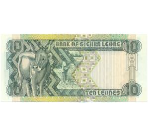 10 леоне 1988 года Сьерра-Леоне — Фото №2