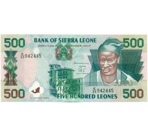 500 леоне 2003 года Сьерра-Леоне — Фото №1