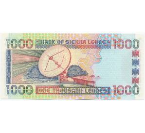 1000 леоне 1997 года Сьерра-Леоне — Фото №2