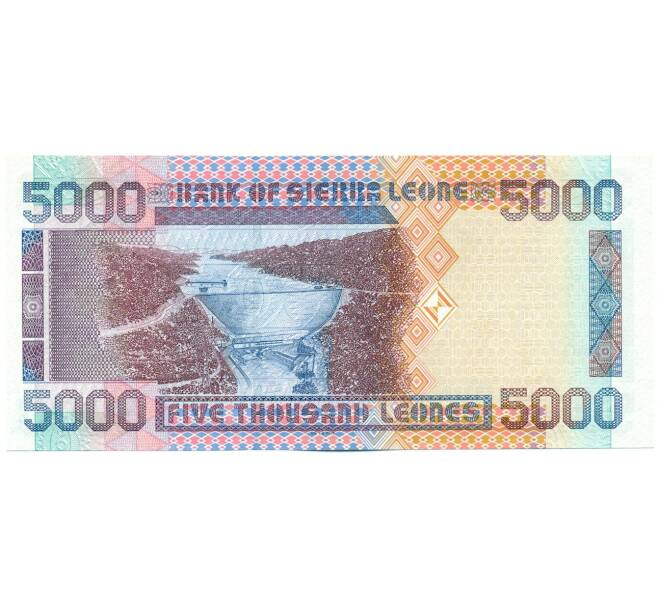 Банкнота 5000 леоне 2003 года Сьерра-Леоне (Артикул: K12-46082) — Фото №2