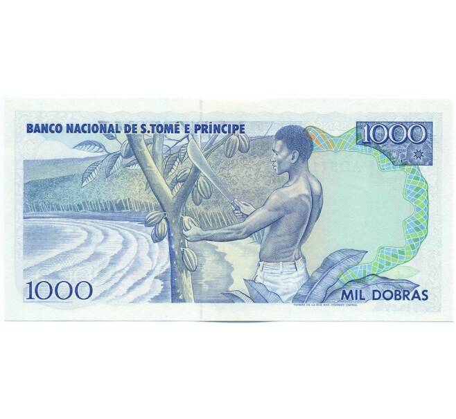 Банкнота 1000 добр 1989 года Сан-Томе и Принсипи (Артикул: K12-46095) — Фото №2