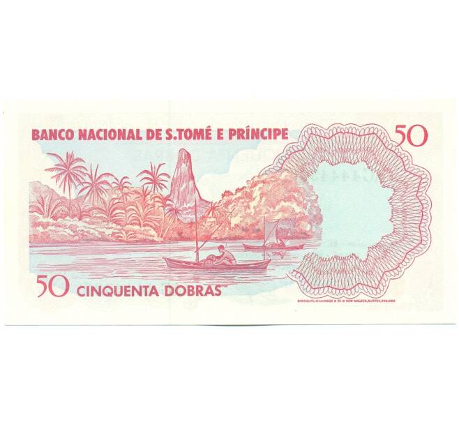 Банкнота 50 добр 1982 года Сан-Томе и Принсипи (Артикул: K12-46096) — Фото №2