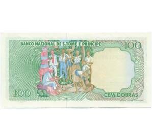 100 добр 1989 года Сан-Томе и Принсипи — Фото №2