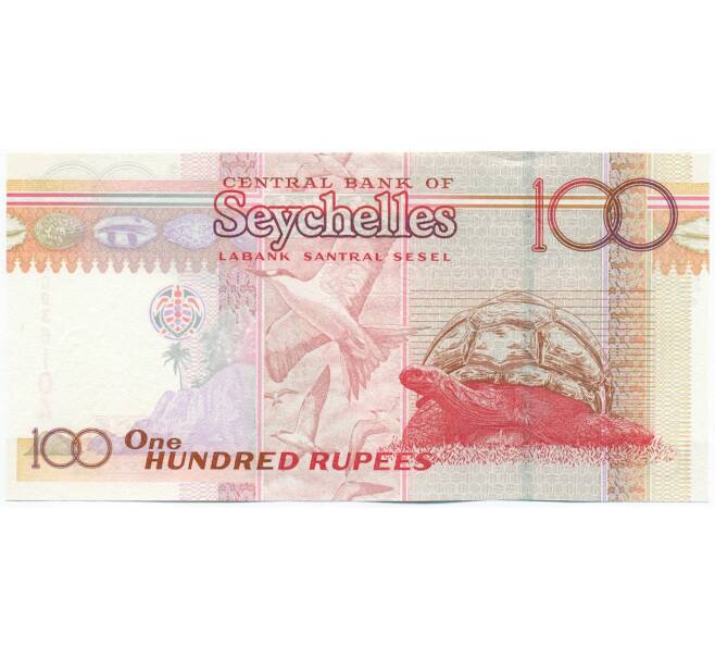 Банкнота 100 рупий 2001 года Сейшелы (Артикул: K12-46113) — Фото №2