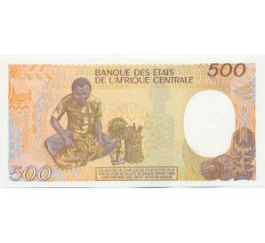 500 франков 1991 года ЦАР — Фото №2