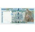 Банкнота 5000 франков 2002 года Западно-африканский валютный союз — литера C (Буркина-Фасо) (Артикул: K12-46122) — Фото №1