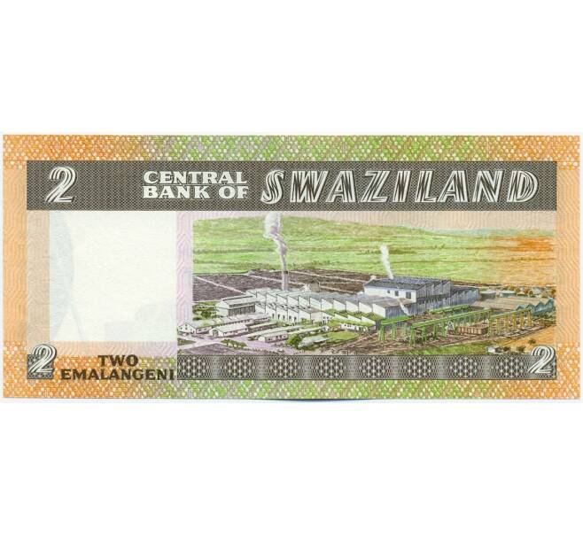 Банкнота 2 эмалангени 1984 года Свазиленд (Артикул: K12-46125) — Фото №2