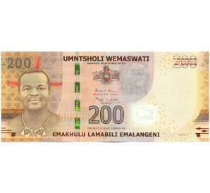 200 эмалангени 2017 года Свазиленд — Фото №1