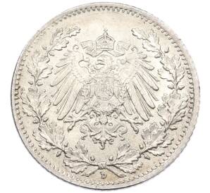 1/2 марки 1918 года D Германия — Фото №2