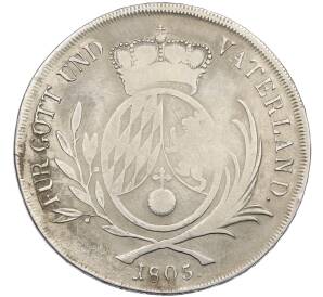 1 талер 1805 года Бавария — Фото №2