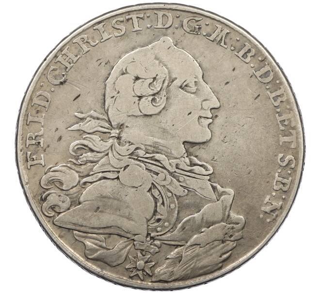 Монета 1 талер 1766 года Бранденбург-Байрейт (Артикул: K12-46265) — Фото №1