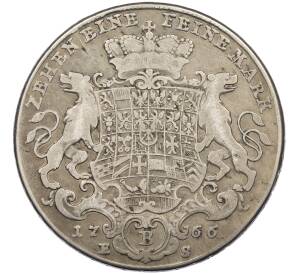 1 талер 1766 года Бранденбург-Байрейт — Фото №2