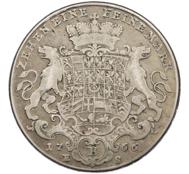 Монета 1 талер 1766 года Бранденбург-Байрейт (Артикул: K12-46265) — Фото №2