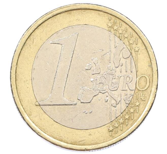 Монета 1 евро 2002 года G Германия (Артикул: M2-83352) — Фото №2