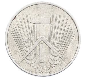 1 пфенниг 1953 года A Восточная Германия (ГДР) — Фото №1