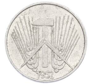 1 пфенниг 1952 года A Восточная Германия (ГДР) — Фото №1