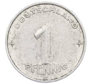 1 пфенниг 1952 года A Восточная Германия (ГДР) — Фото №2