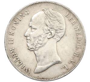 2 1/2 гульдена 1848 года Нидерланды — Фото №2