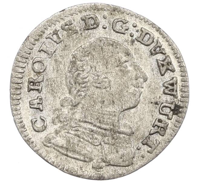 Монета 1 крейцер 1758 года Вюртемберг (Артикул: K2-0482) — Фото №1