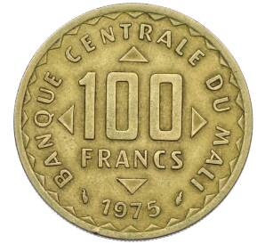 100 франков 1975 года Мали — Фото №1
