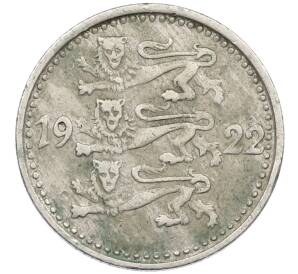 1 марка 1922 года Эстония — Фото №1