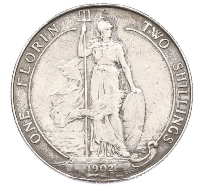 Монета 1 флорин (2 шиллинга) 1902 года Великобритания (Артикул: M2-83406) — Фото №1